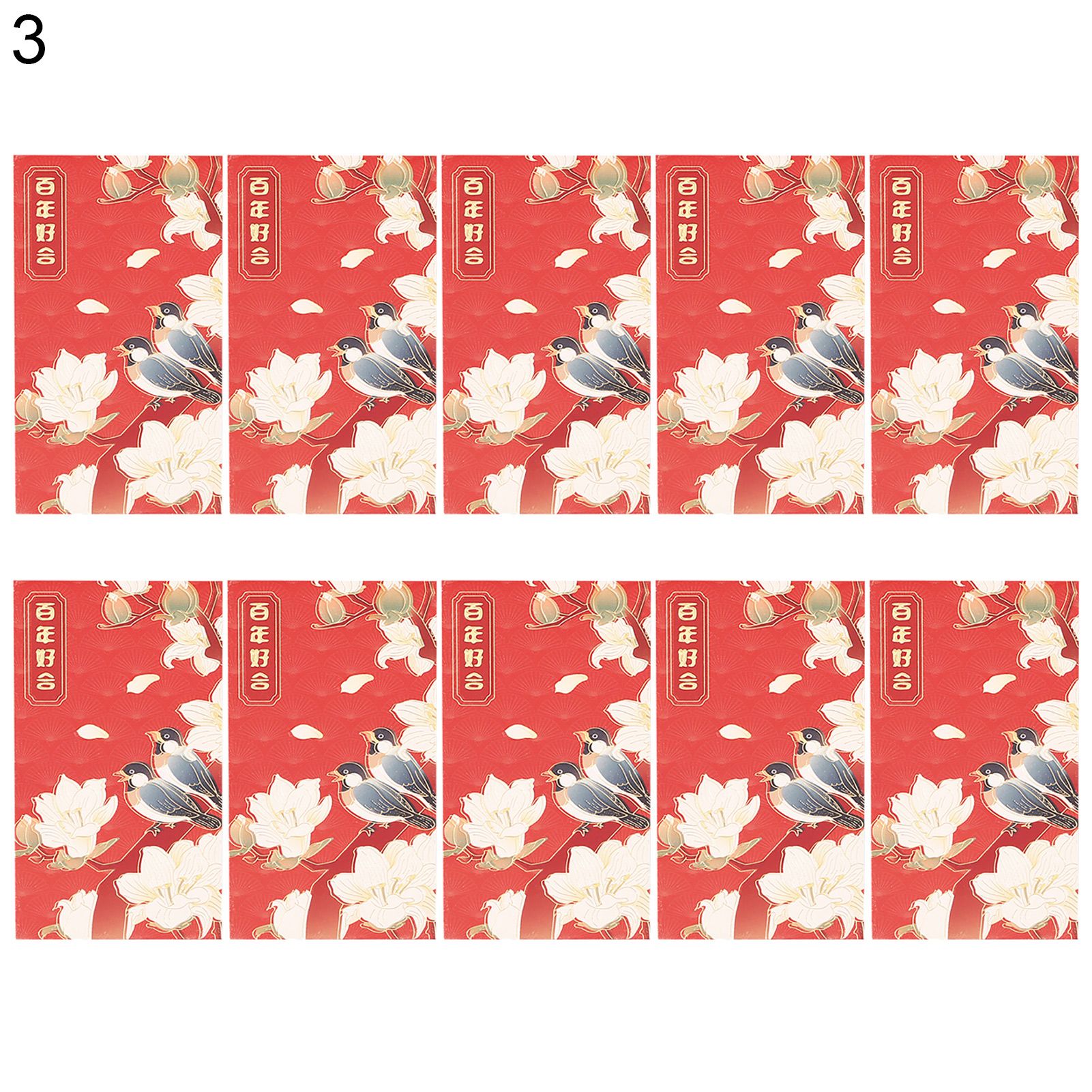 Red Pockets Tear-resistant Auspicious Chinese Red Envelopes