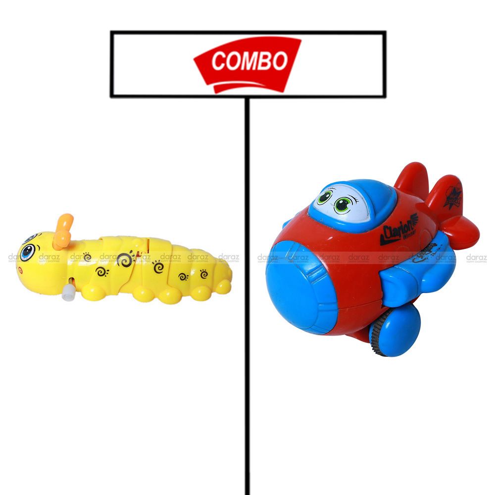 INSECT TOY & PLANE TOY COMBO PACK