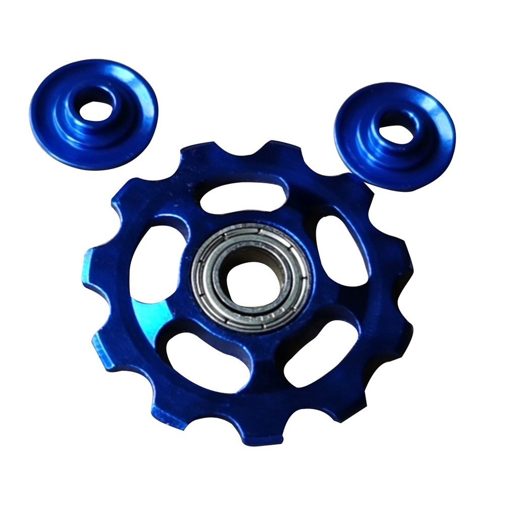 TE Aluminium Jockey Wheel 11T Bicycle Tension Wheel Rear Derailleur Pulley Guide