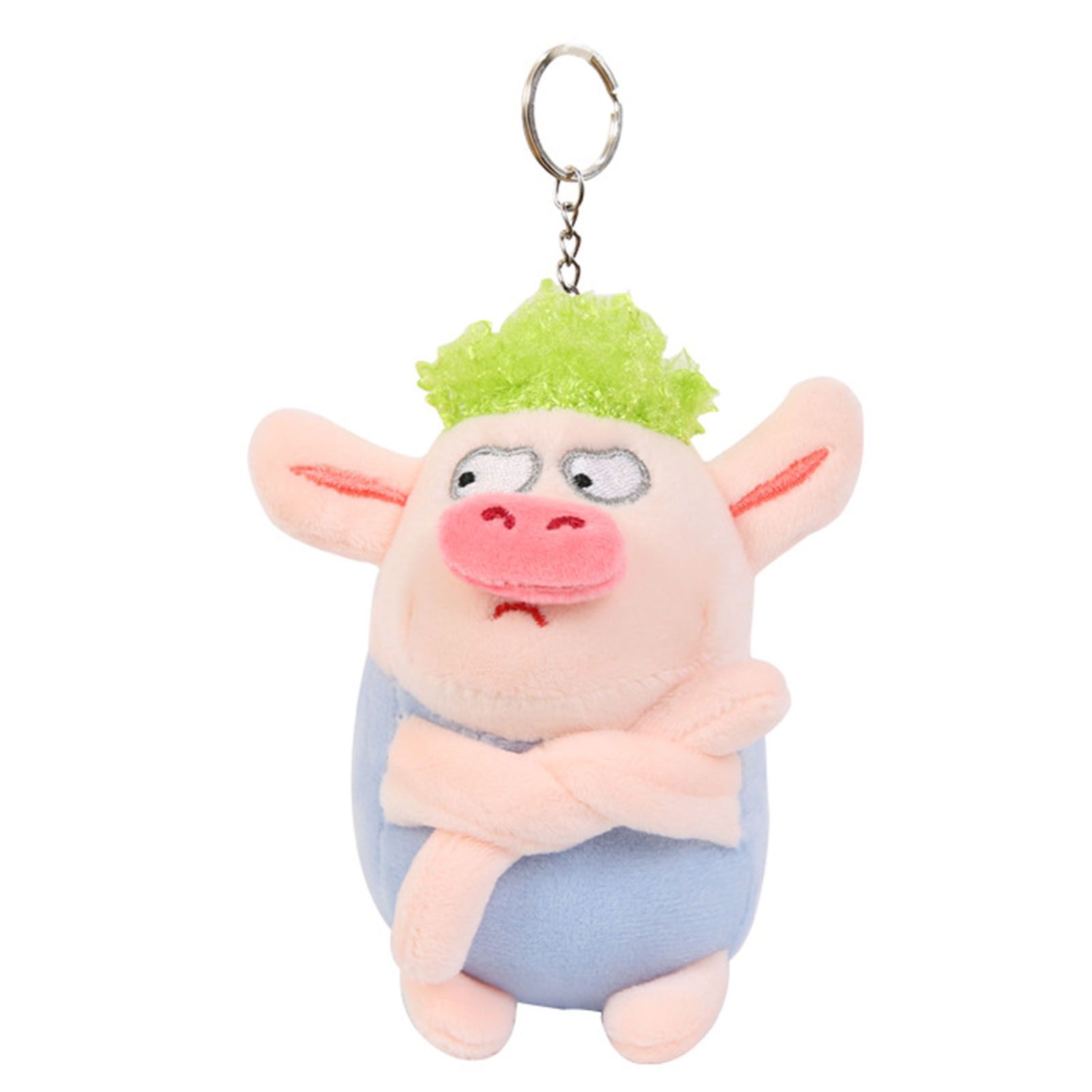 Childrenworld Stuffed Toy Keyring Creative Little Pig Stuffed Doll Keychain
