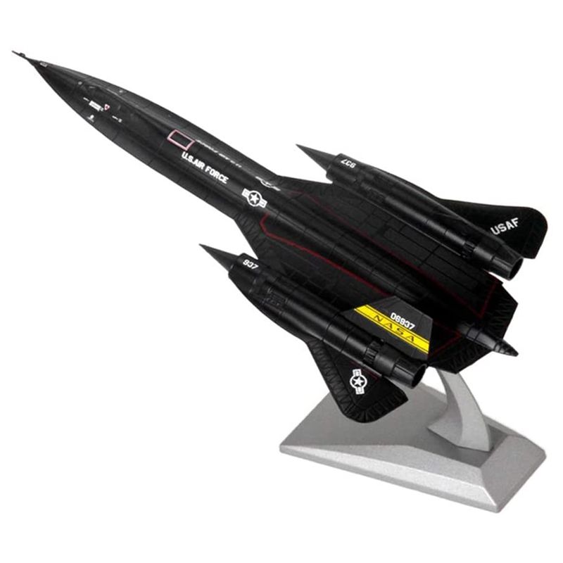 1/144 Diecast SR-71A Blackbird Reconnaissance Plane Airplane Model for Kids Adult Home Office Decor