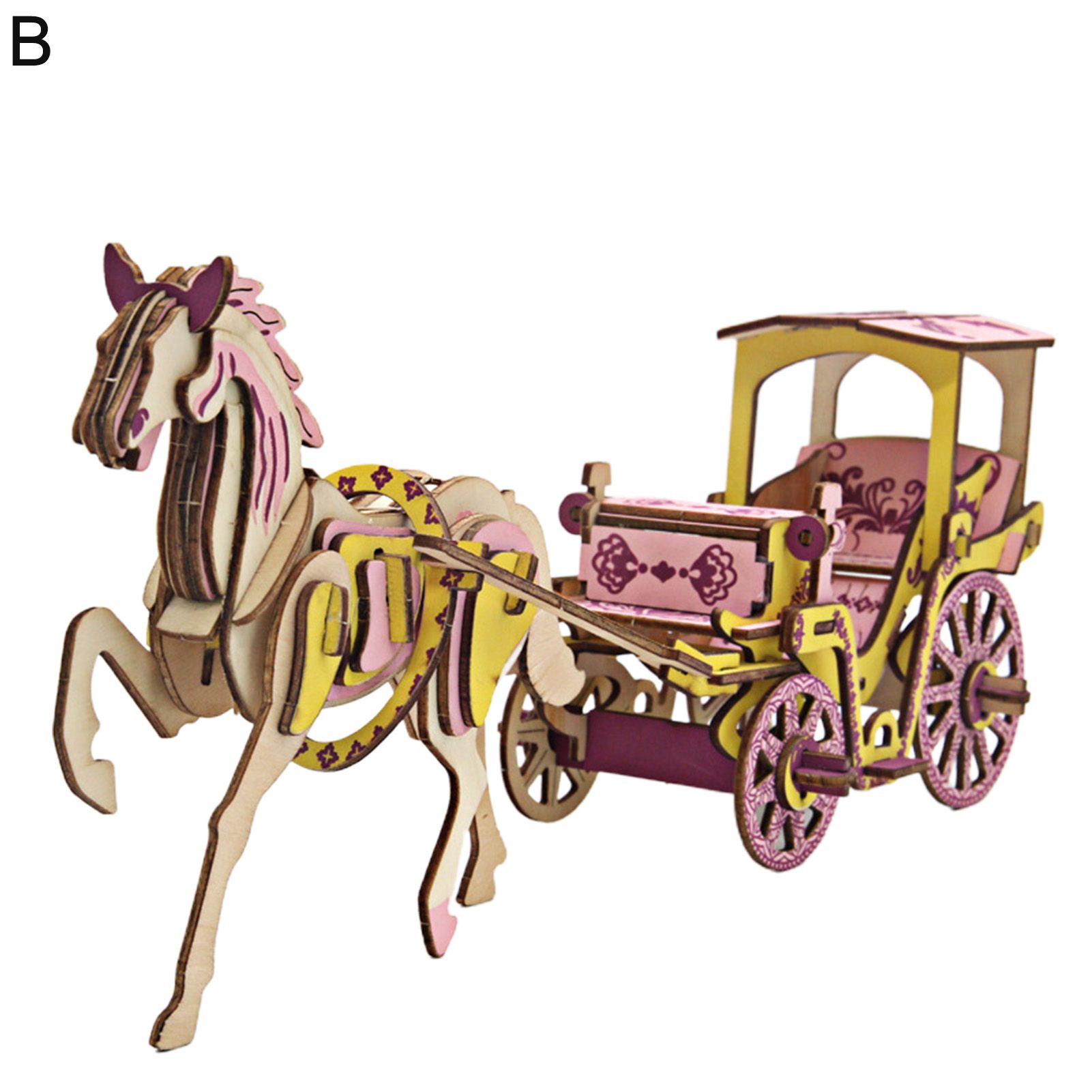 Puzzle Toy Ha-on Ability Royal Carriage Pcess House 3D Puzzle