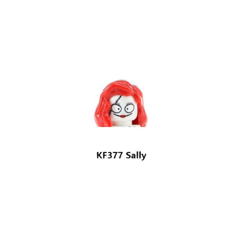 Single sell Halloween Horror Series Clown Action Figure Building Blocks Figures Head Toys For Children Gift WM6101 WM6102