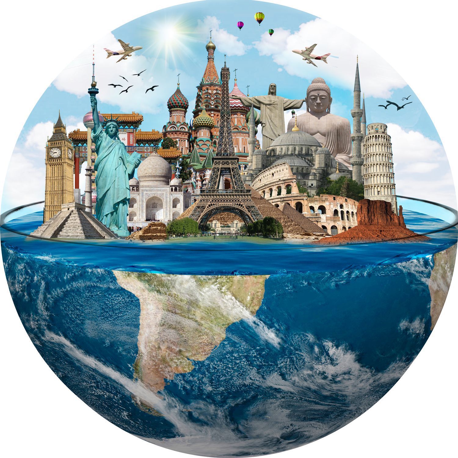 Puzzle Toy 1000 pieces puzzle picture landscape puzzle adult toy children's game puzzle toy