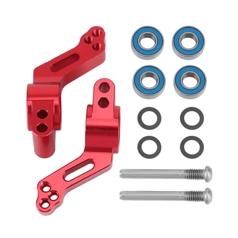 Metal Rear Stub Axle Carriers Upgrade Parts Set 3752 for 1/10 Traxxas 2WD Slash Rustler Stampede Bandit