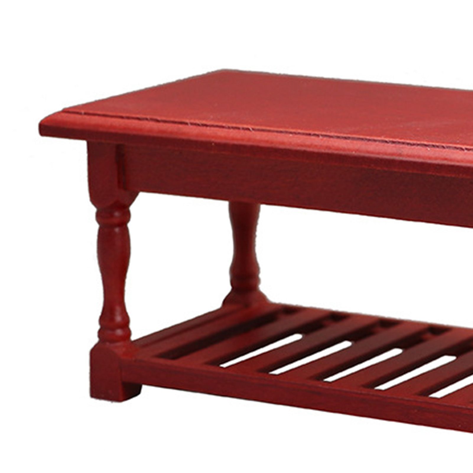 Dollhouse Dining Table Realistic Looking High Durability Wood 1 : 12 Highly Simulated Dollhouse Table Toy for Home 