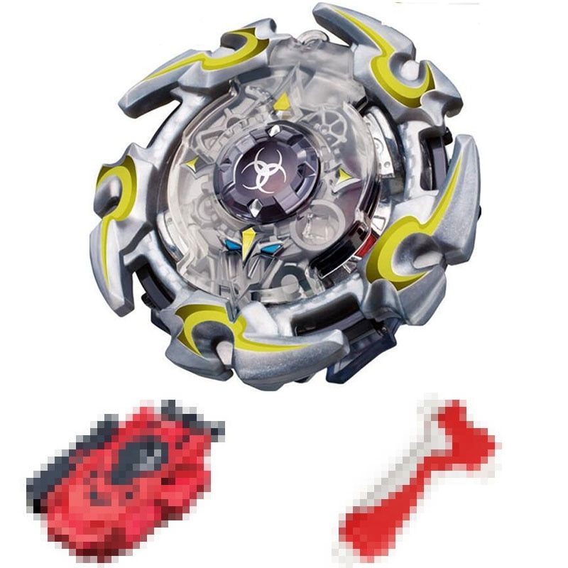 B-X TOUPIE BURST Bayblade B111 Random er 10 Sieg Xcalibur.5B.At With Grip LR Launcher Bayblade case