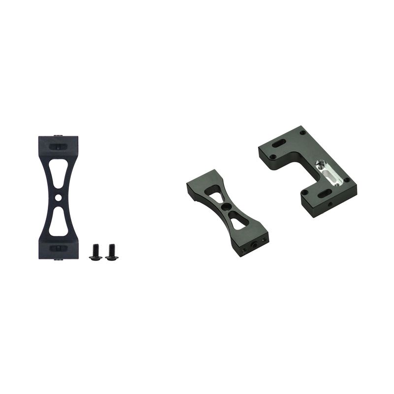 1set Metal Bracket for WPL B1 B14 B16 B24 C14 C24 B36 MN D90 D91 & 1Set Metal Steering Servo Warehouse Fixed Bracket