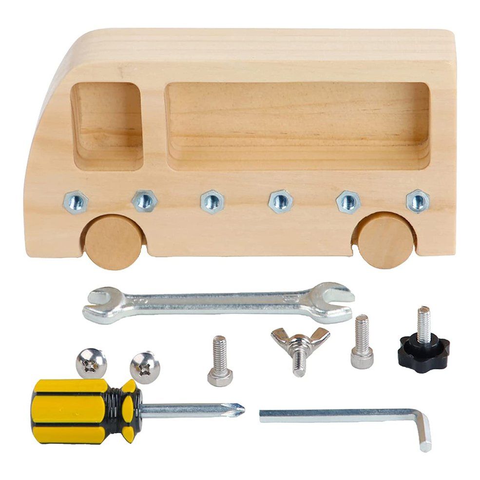 Montessori Wooden Screw d Nursery Teaching Aids Educational Gift