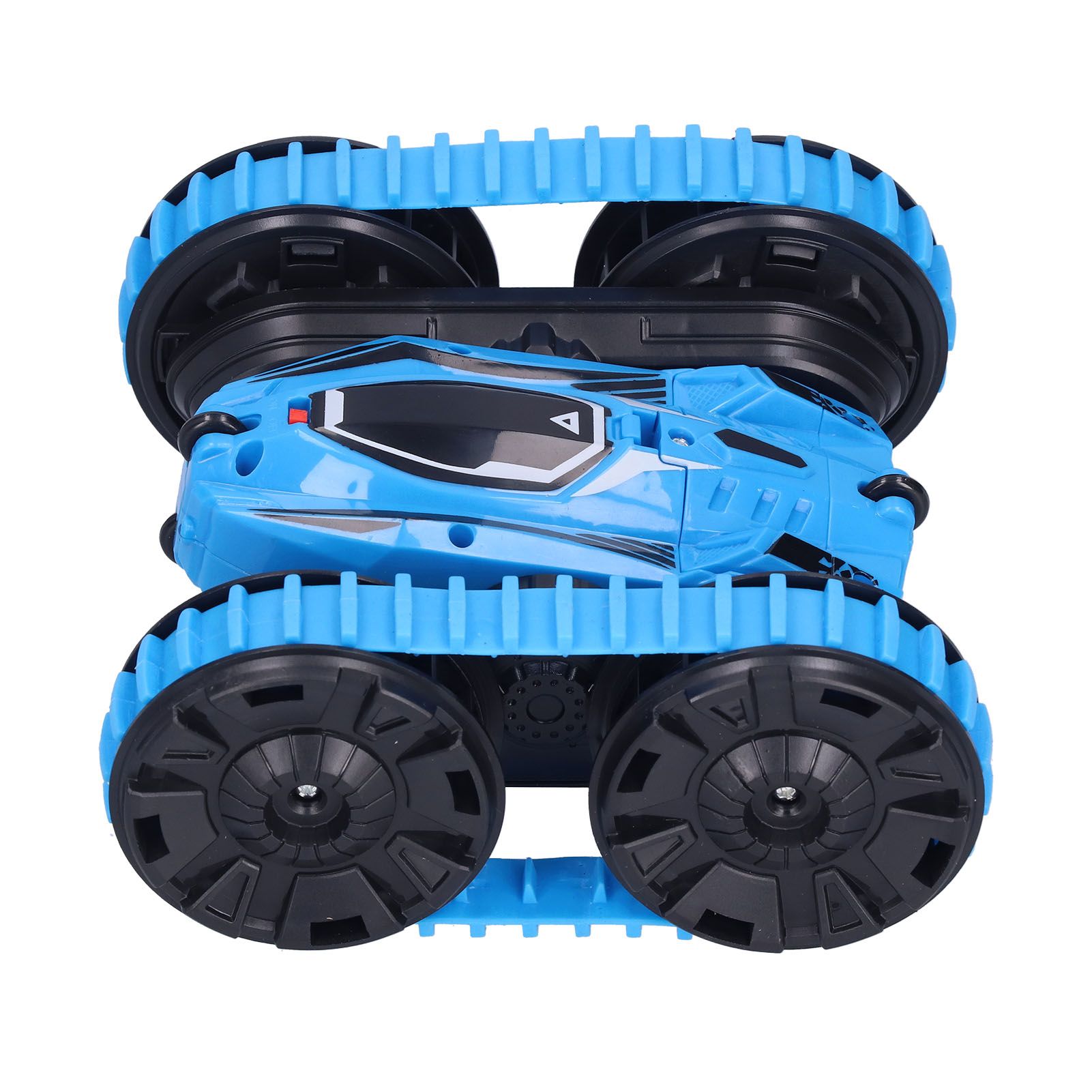RC Car Model 2.4G Wireless Stunt 2‑in‑1 Track Tire Switching Function 4WD Double Sided Rotating Remote Control for
