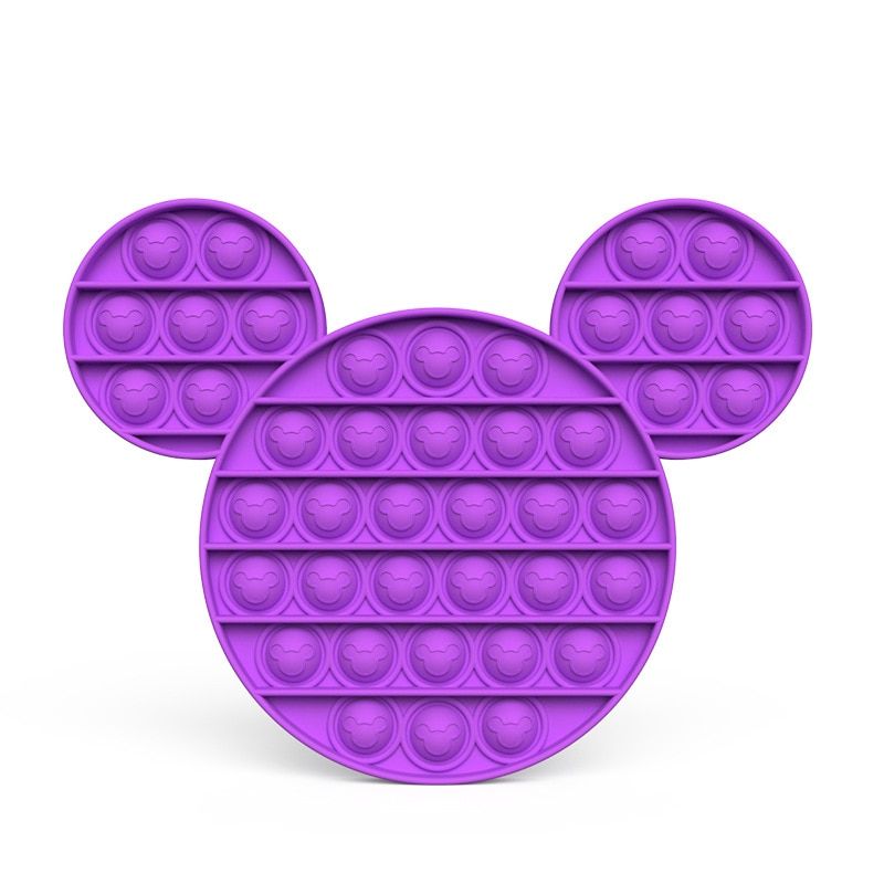 Top Sale BIG SIZE Push Fidget Bubble Sensory Fidget Autism Squishy Stress Reliever Toys  Kid Gift Fidget Toys Square
