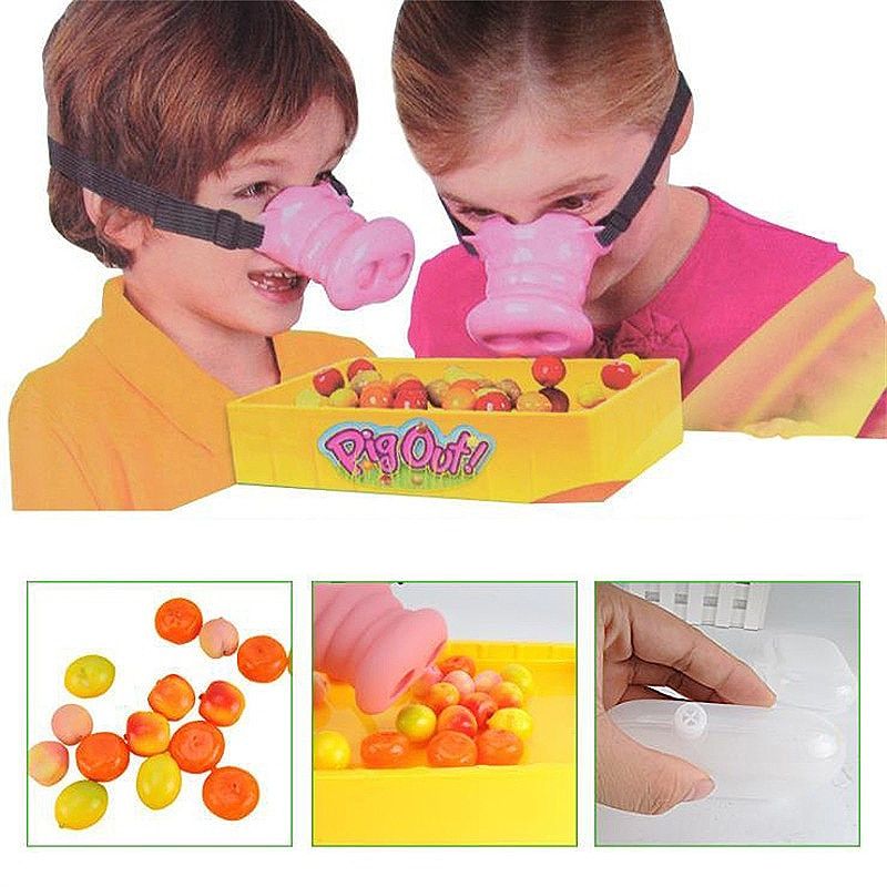 Fun Greedy Pig Board Game Card Blind Family Party Parent-Child Interactive Game Toy For Stress Relief Toy Kids Toys 2021