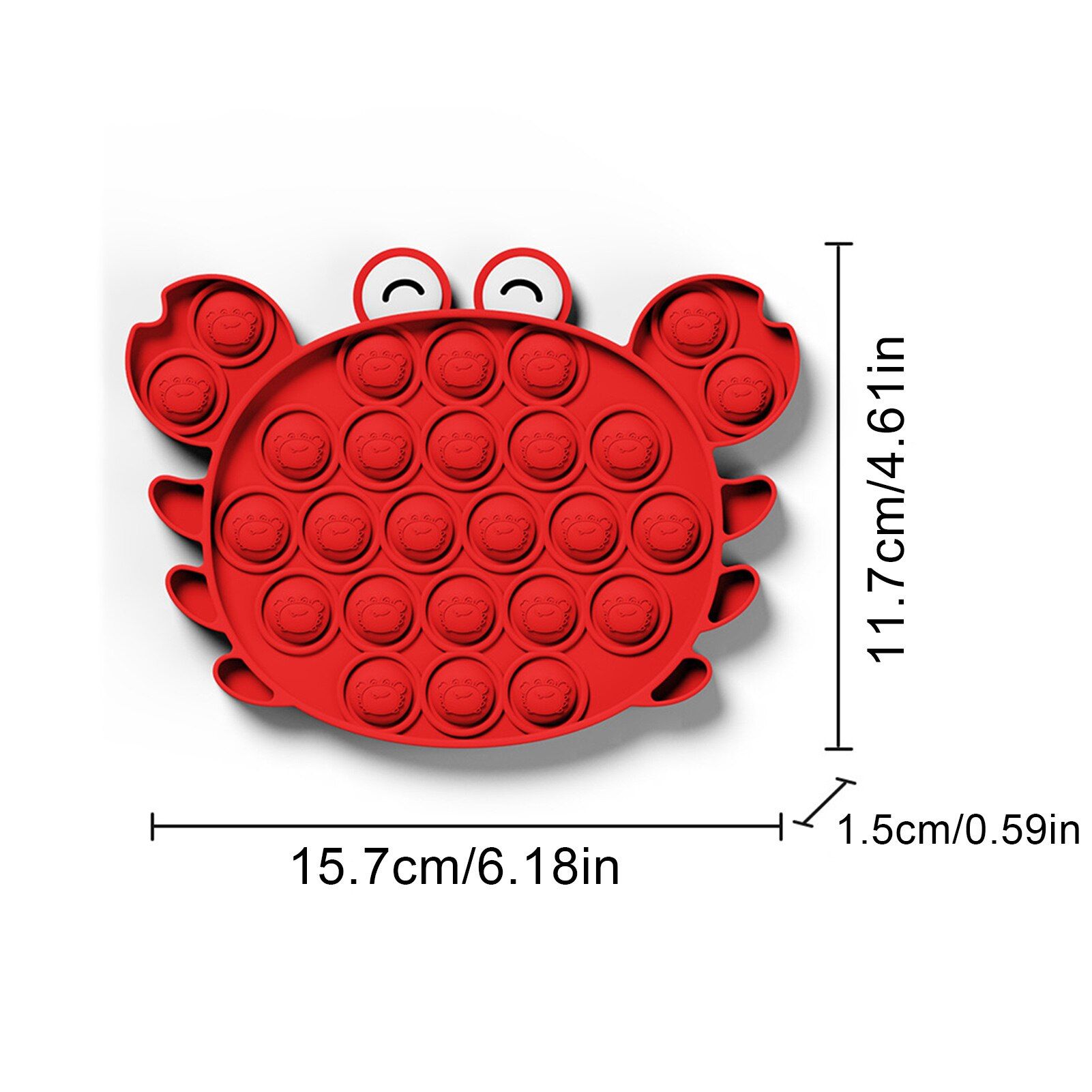 Push Bubble Fidget Sensory Toy Autism Special Needs Stress Reliever Kids  Antistresse Toy Pop Fidget Toys Simple Dimple