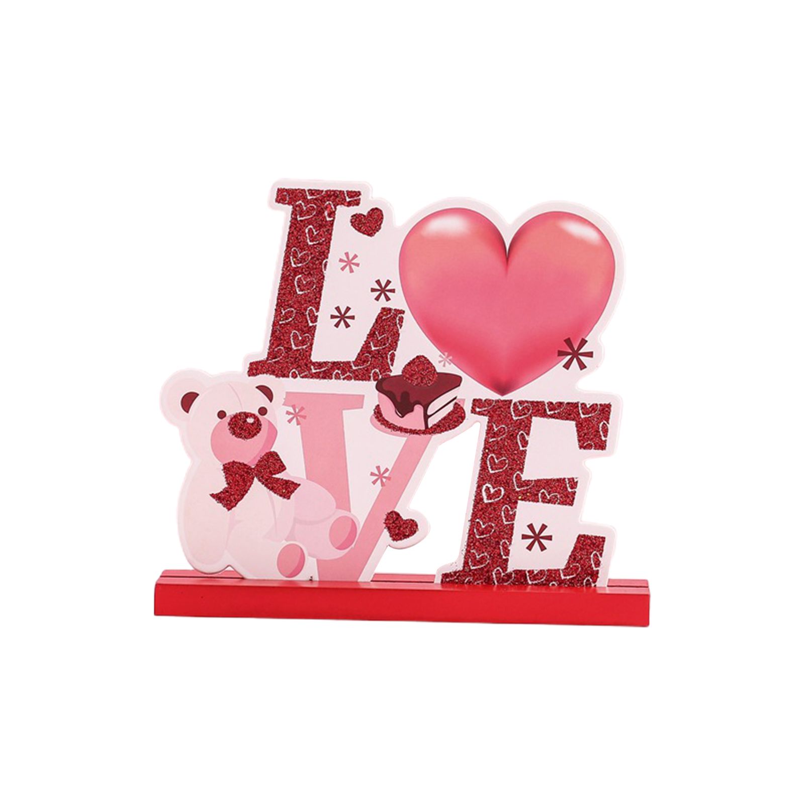 Desktop Centerpiece Artistic Multifunctional Love le Topper Decoration