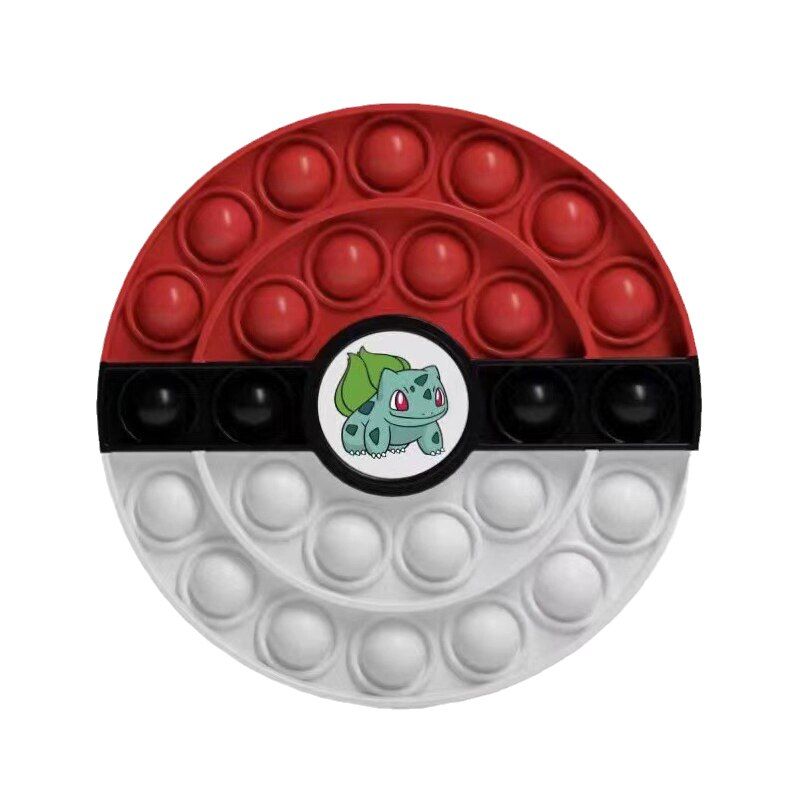 Fidget Toys Pokemon Popit Bulbasaur Squirtle Charizard Pikachu  Bubble Pressure Release Stress  Autism Drop Shipping