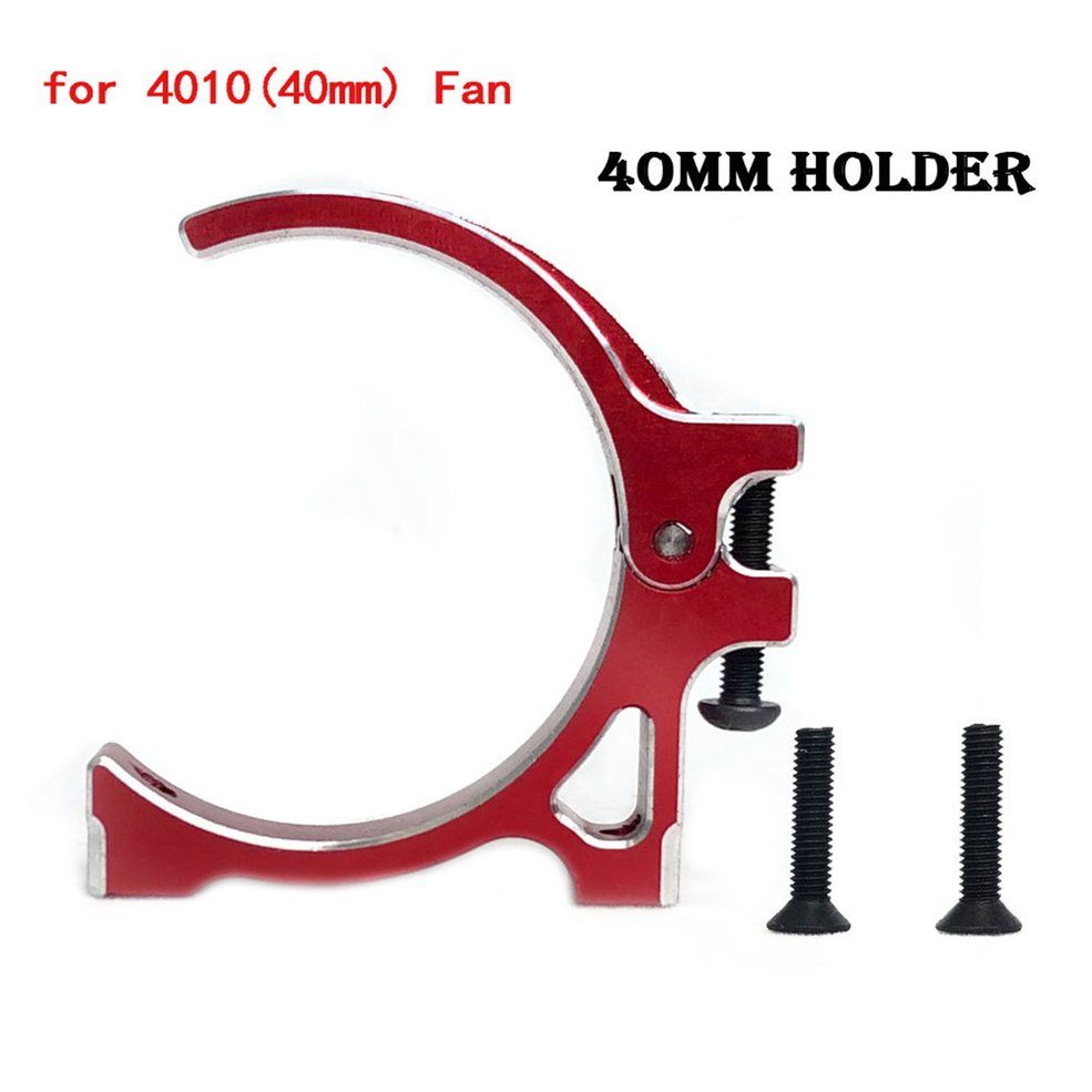 RC Motor Cooling Fan Aluminum Holder For 1/10 1/8 RC Car Brushless Motor