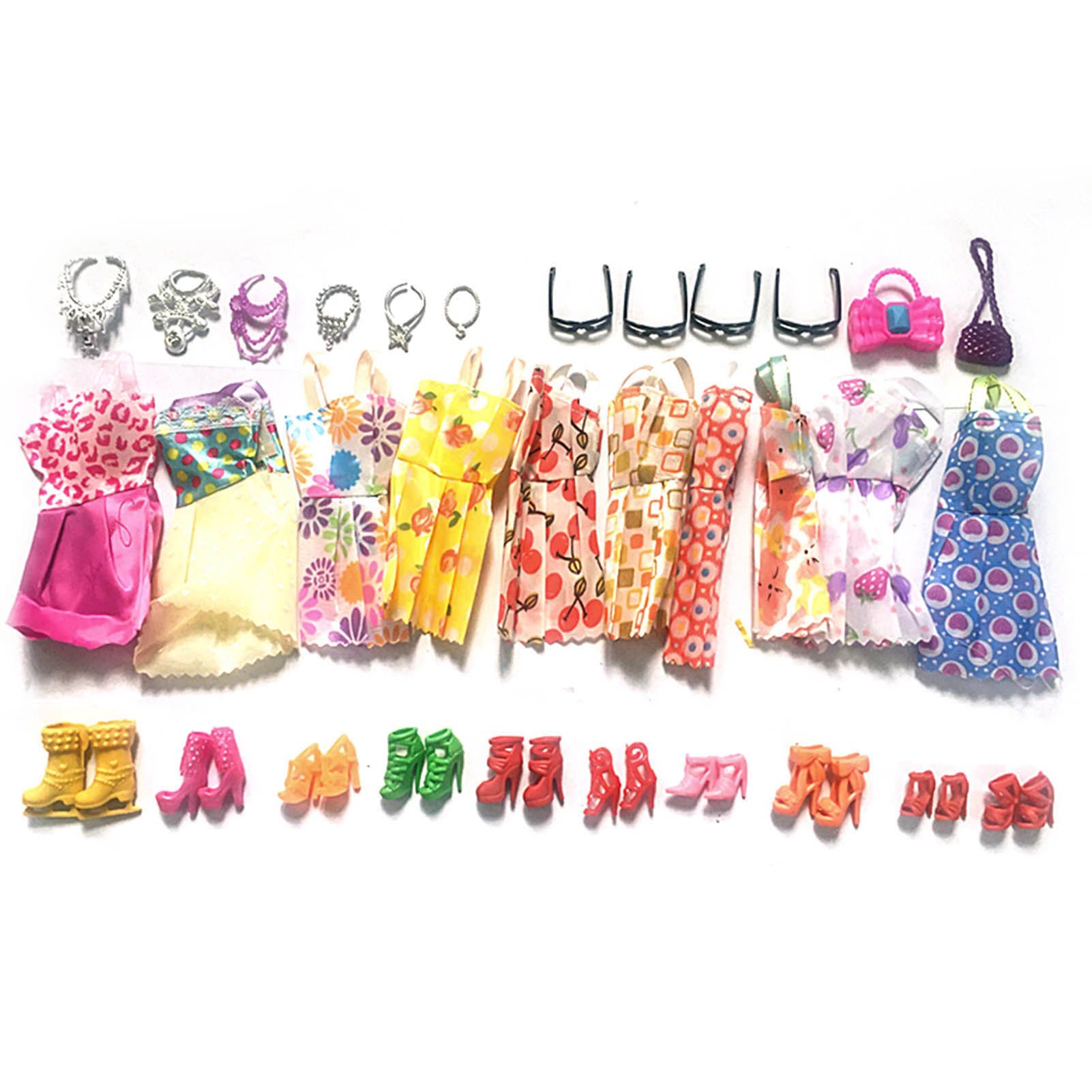 Doll Clothes Compt Girls Doll Skirt Bag High Heel Clothing cessories