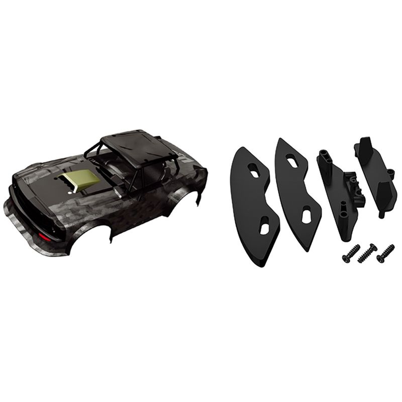 Car Body Shell Car Cover for SG 1604 SG1604 SG-1604 1/16 & Front Bumper Assembly Anti-Collision Component