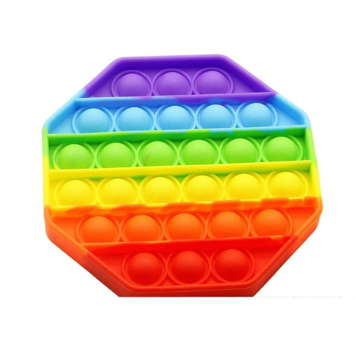 Push Pop Bubble Fidget Sensory Toy Special Needs Stress Reliever Silicone Stress Reliever Toy Squeezes Sensory Toys 1pce