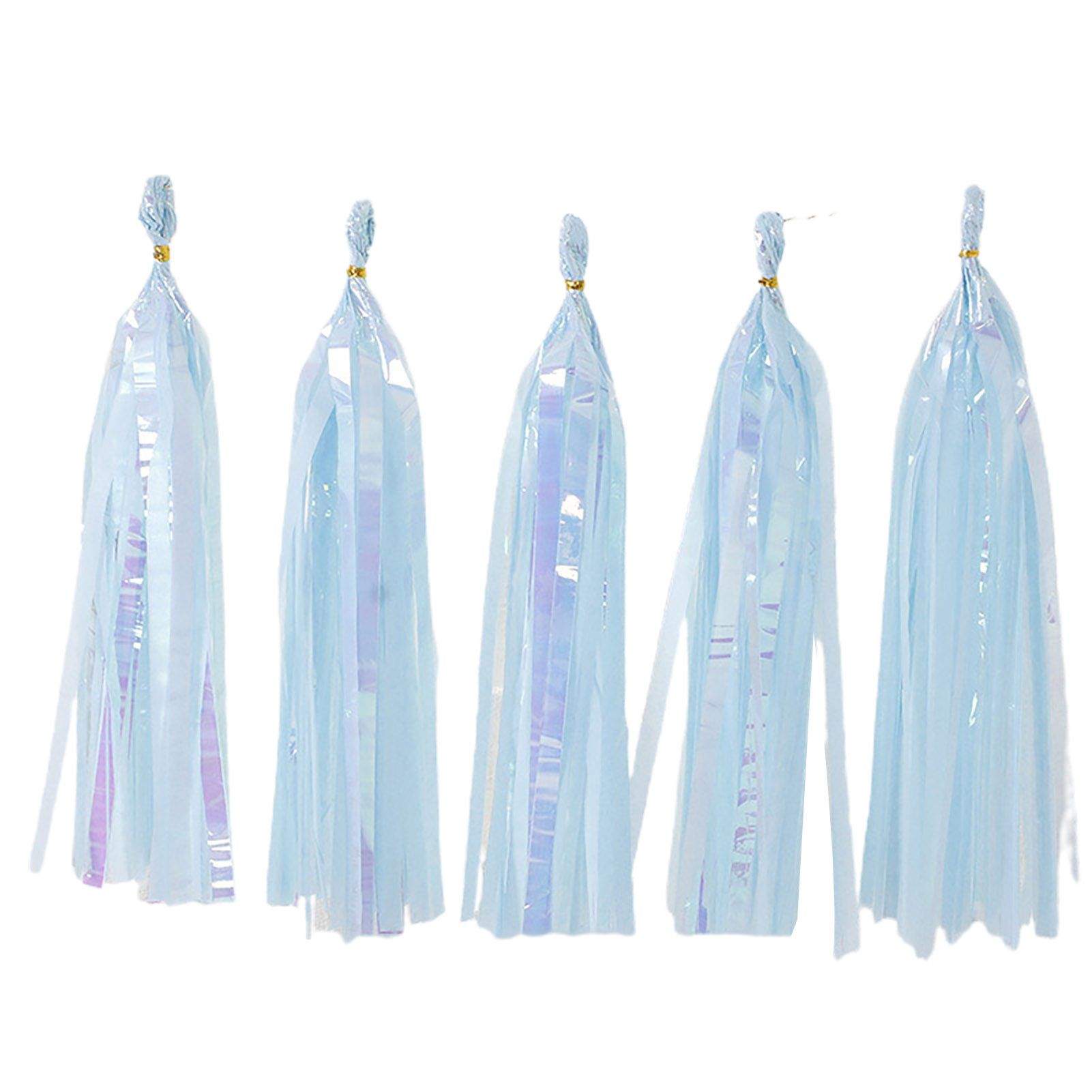 Christmas Bunting Colorful Fine Swing Twinkling Paper Tassels