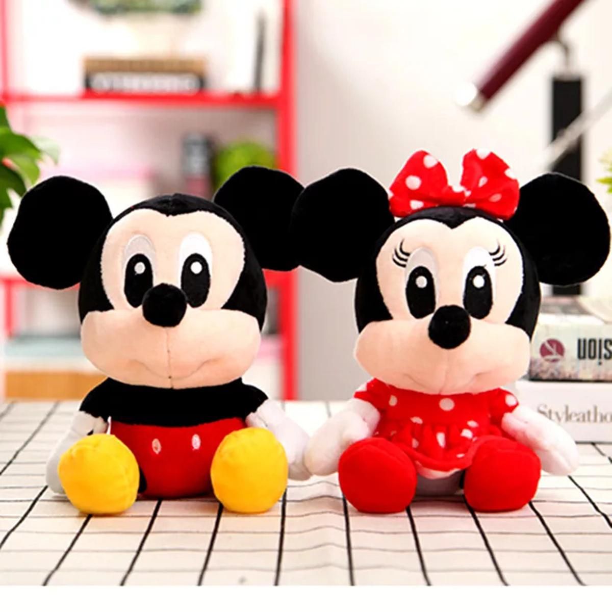 Mickey Mouse & Minnie Mouse Plush Soft Toy for Children
