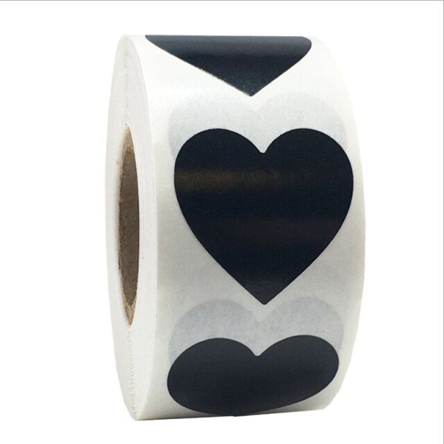 500pcs Multi Color Handmade Love Sticker Labels for Wedding Favors Stickers Packing Sealing Labels For Cake/Gifts/Box/Jewelry