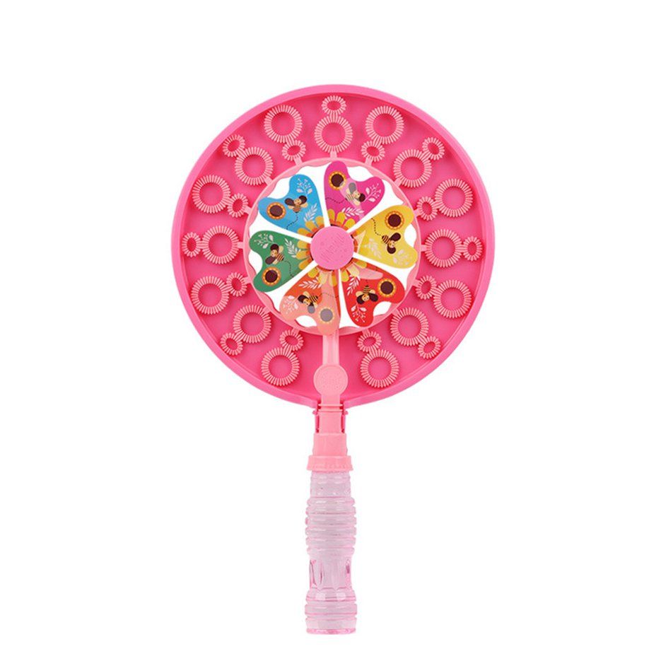 Bubble Machine Toy Windmill Bubble Machine Blowing Bubbles Children's Toys