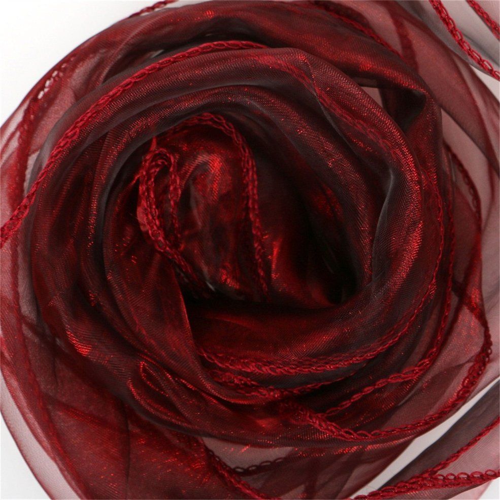 22*275cm Organza Sashes Chair Cover Bow Sash WIDER FULLER BOWS Wedding Party
