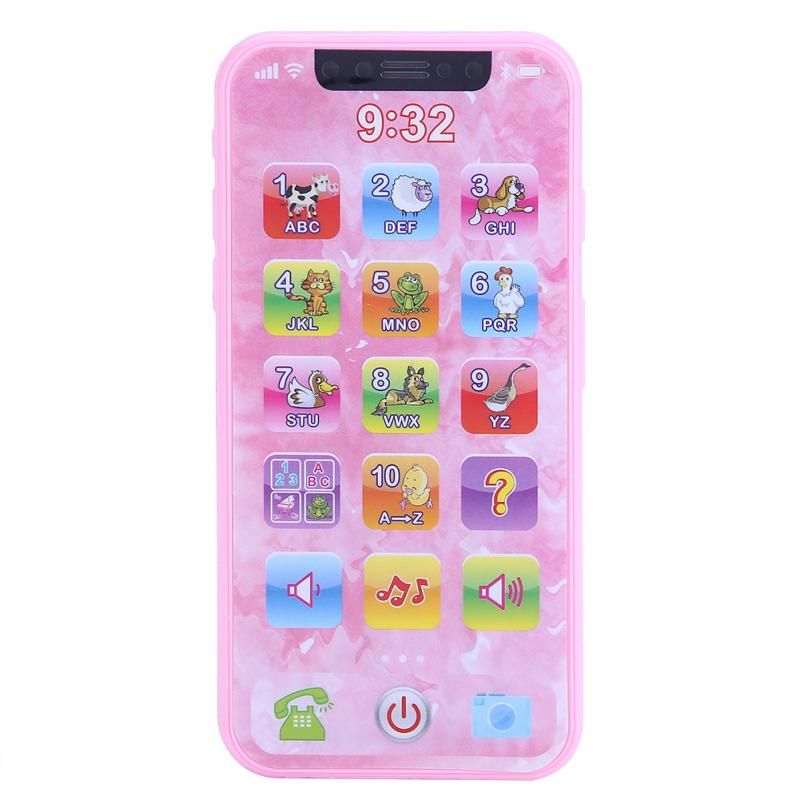 Kids Mobile Phone Toy Infant Toddler Developmental Toy Plastic Musical Cellphone Early Simulation Musical Educational Toy Gift