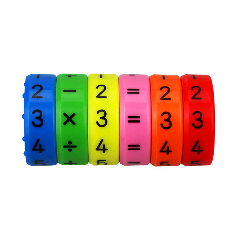 Harmony 6 Pieces Magnetic Montessori Kids Preschool Educational Plastic Toys For Children Math Numbers DIY Assembling Puzzles Boys Girls Tik Tok