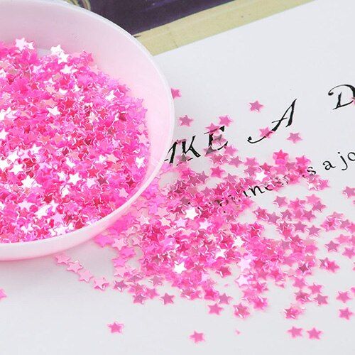 Boxi10g Glitter Slices Charms for Slime Accessories Addition for Slices Accessories DIY Filler For Fluffy Clear Slime