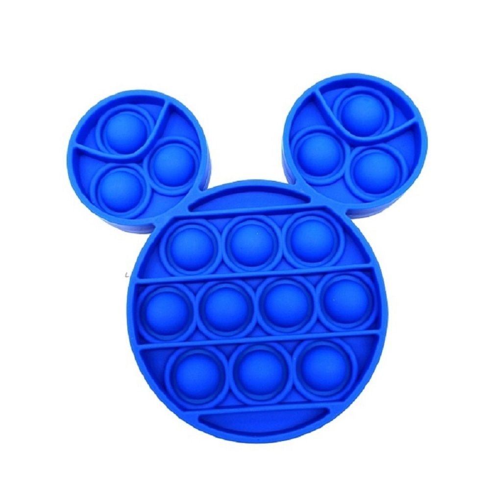 Mickey Mouse Fidget Toys Push Bubble Sensory Antistress Toy Relieve Stress Each Bubble Has Square Heart Mickey Mouse