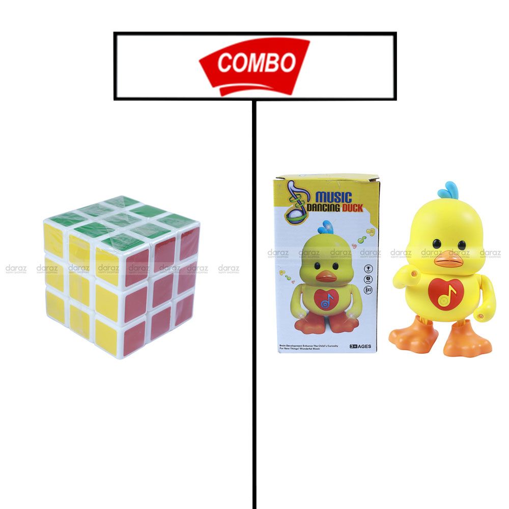 RUBIX CUBE & DANCING DUCK COMBO PACK FOR KIDS