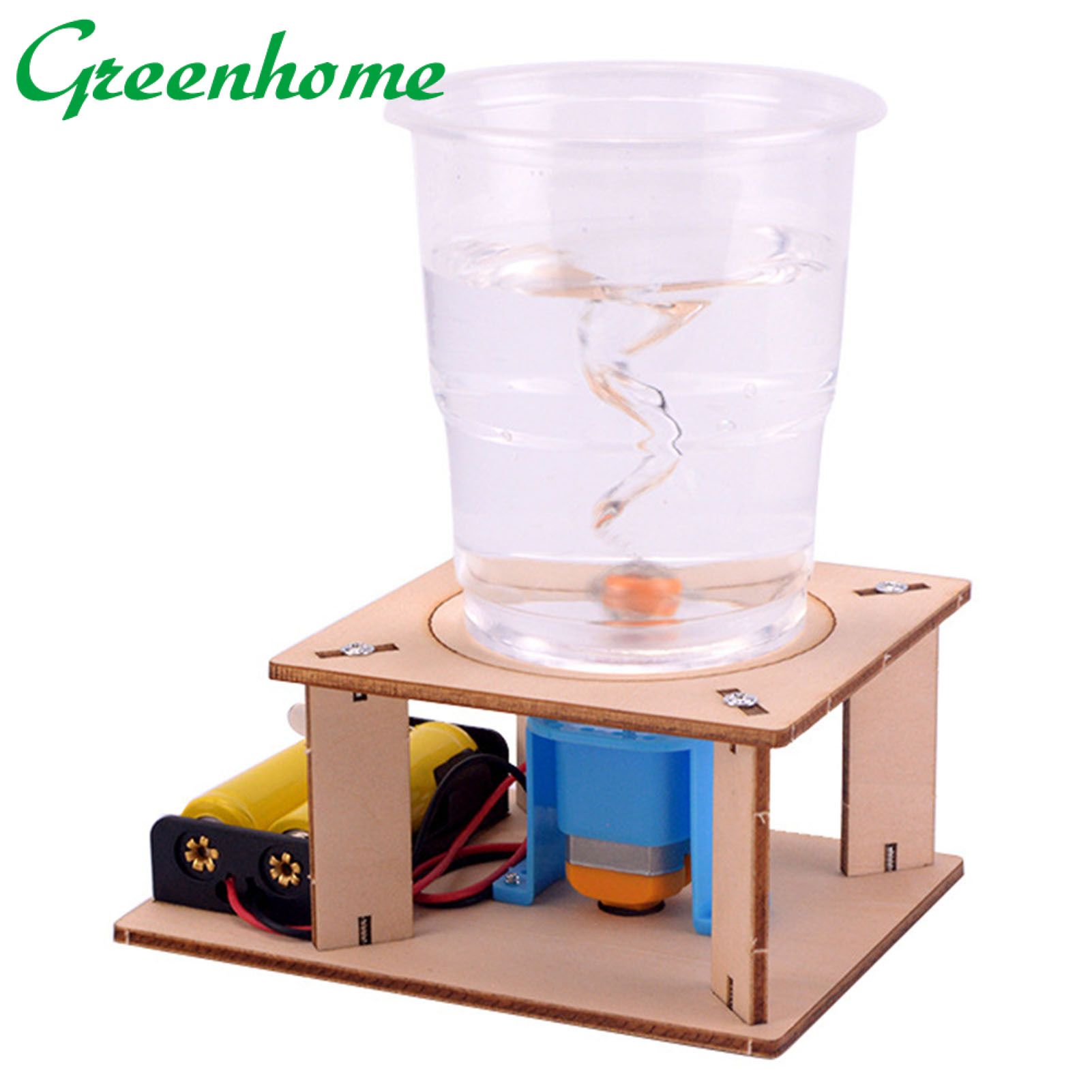 Greenhome Electric Vortex Experiment Eco-friendly Stimulate Learning Interest Plastic Children Science Electric Vortex Experiment for Education