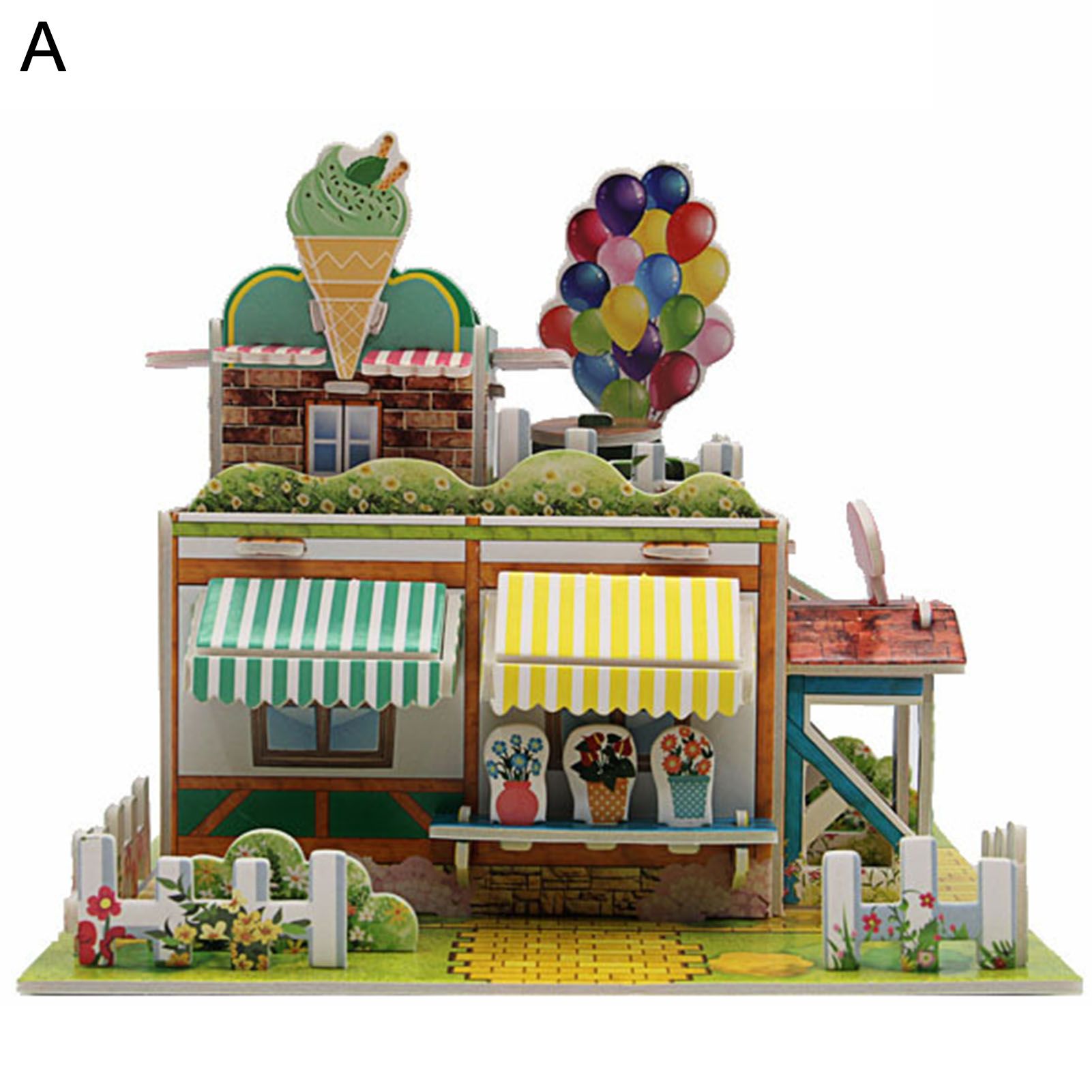 Puzzle Learning Ability Christmas Villa Puzzle Toy