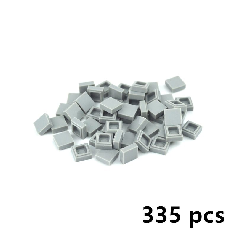 335pcs DIY Building Blocks Figure Bricks Smooth 1x1 8Color Educational Creative Size Compatible all brands Toys for Children