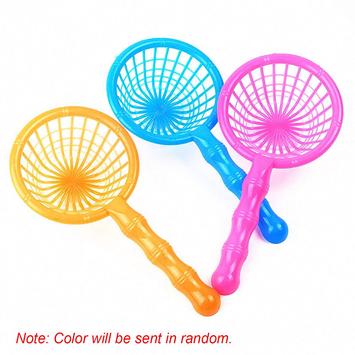 Amusing Rubber Squeaky Duck/Fishing Net/Swimming Ring Baby Bathroom Water Pool Toys Set