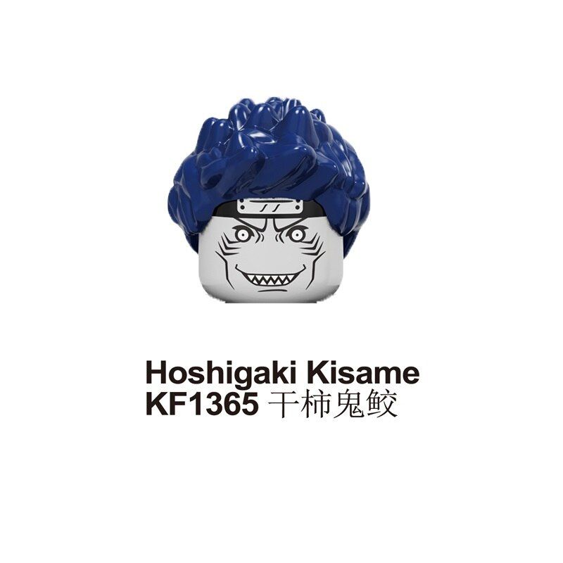 Famous Japan Anime Building Blocks Bricks Uzumaki Narutos Uchiha Sasuke Jiraika Figures For Children Toys Head KF6118