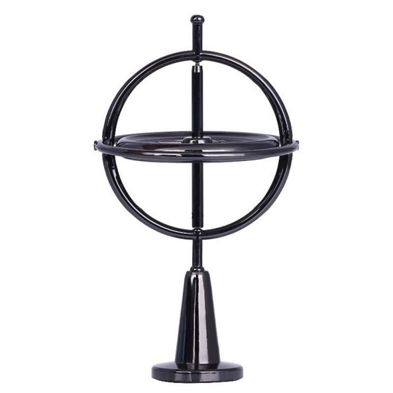 Mini Metal Gyro Gift Classic Metal Gyro Great Performance Accurate Educational Toy Finger Gyroscope Spinning Top Birthday