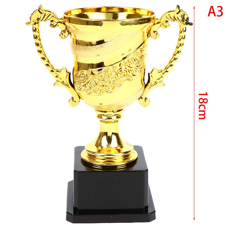 1PCS Gold Awards Trophy Children School Party Award Supplies Celebrations Gifts