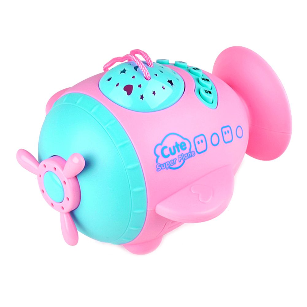 Airplane Toddler Infant Baby Educational Learning LED Light Star Projector Toy