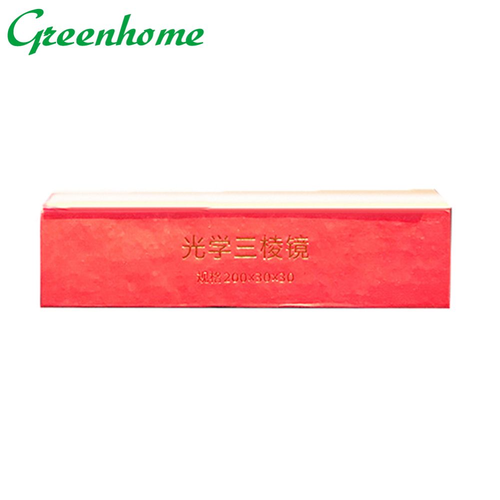 Greenhome Triangular Optical Glass Prism Refractor Light Spectrum Physics Teaching Toy