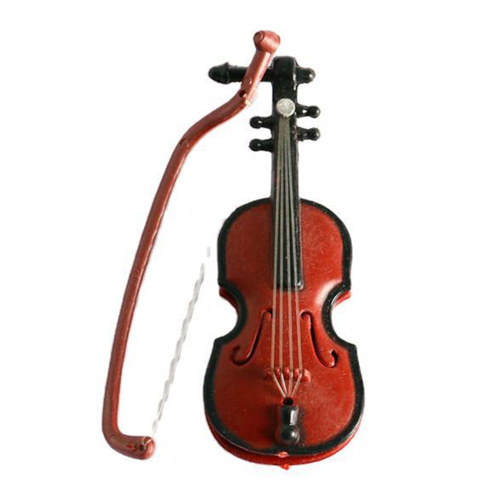 Doll House Violin Small Size Dollhouseniature Violin Ornament