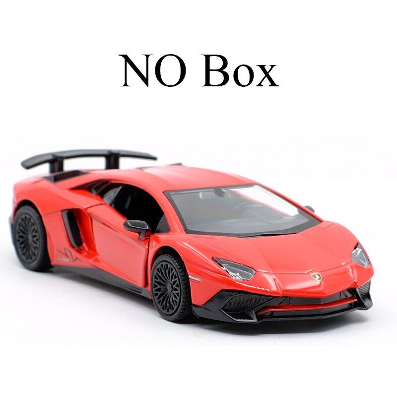 RMZ CITY 1:36 Aventador LP750-4 Sports Car Alloy Diecast Car Model Toy With Pull Back For Children Gifts Toy Collection