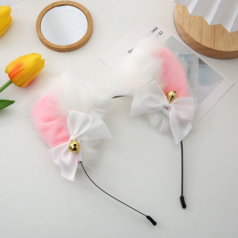 Cat Ears Headband Cute Fluffy Anime Cosplay Costume Cat Neko Ear Kawaii Cute Hairband Anime Accessories
