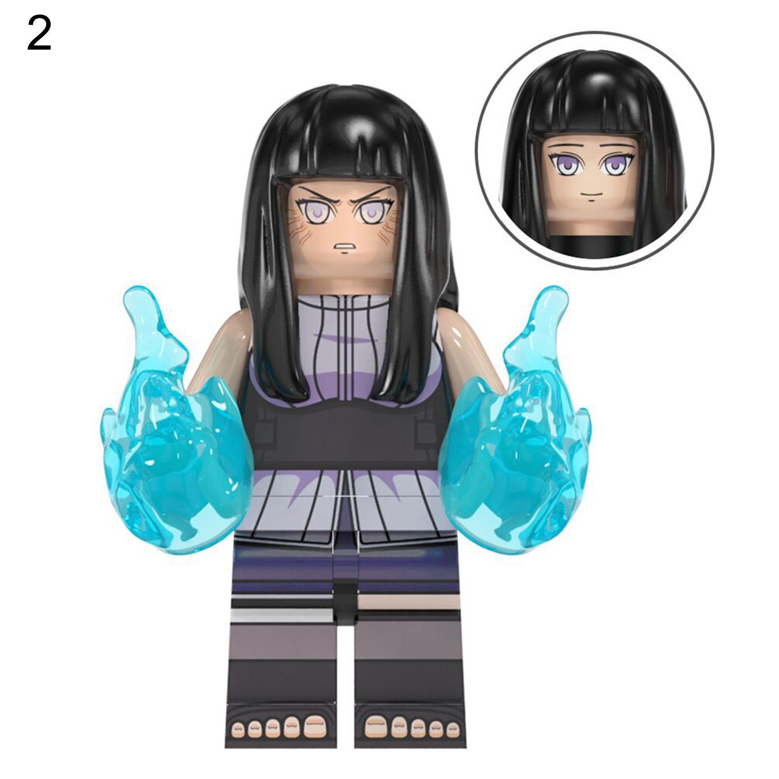 Easy-assembled Building Blocks Small Size Vivid Cartoon Naruto Sakura Minifigure Building Block for Kindergarten