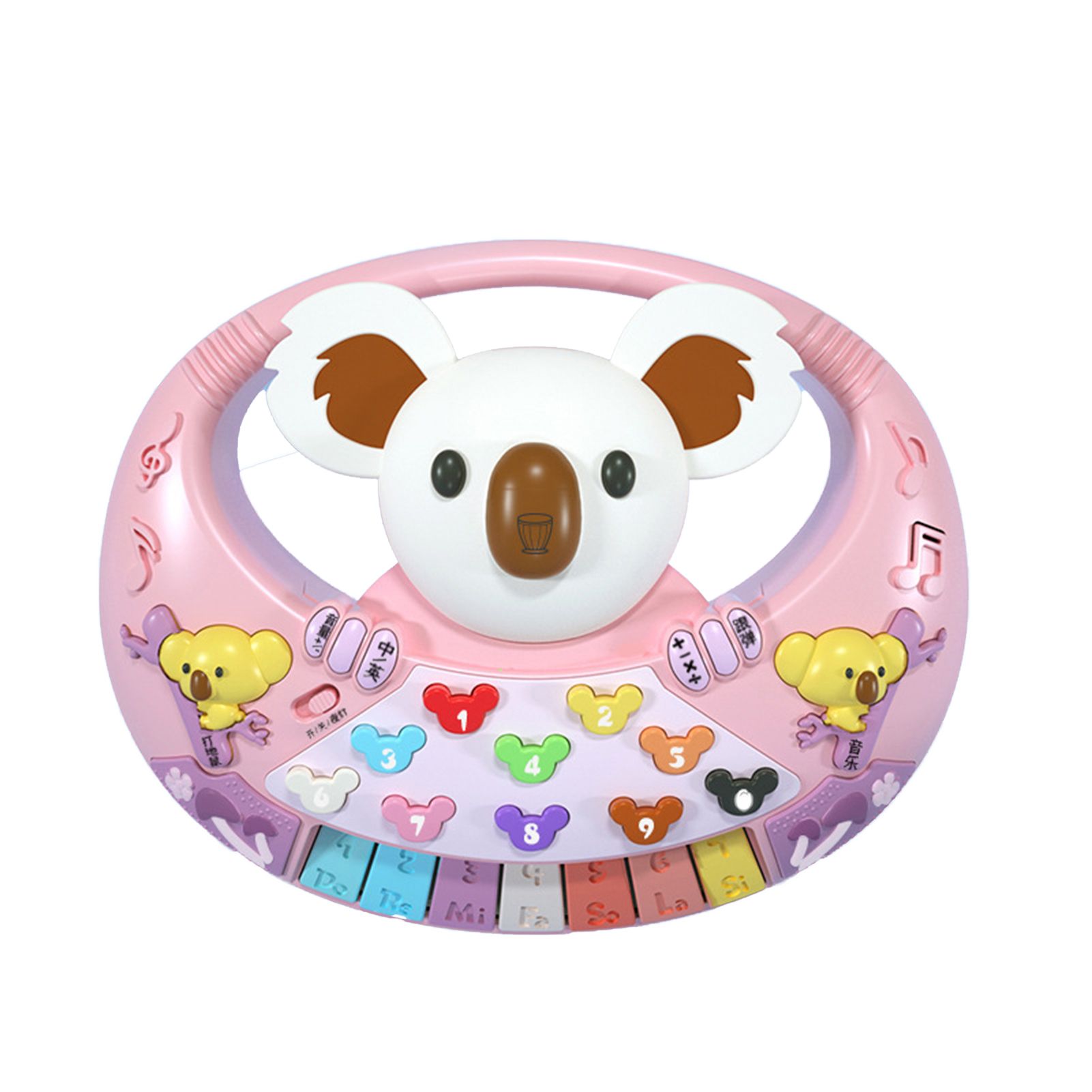 Piano Toy Colorful Light Educational Versatile Kids Piano Keyboard Toy for Early Development