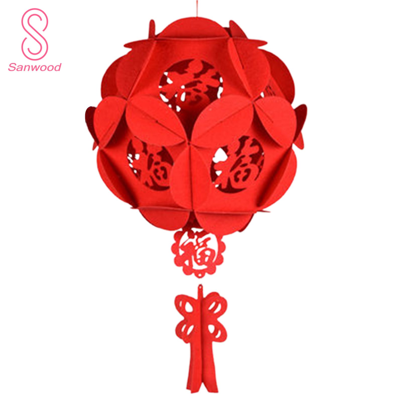 Party Lantern Lucky Character Delicate Craft Door Lantern