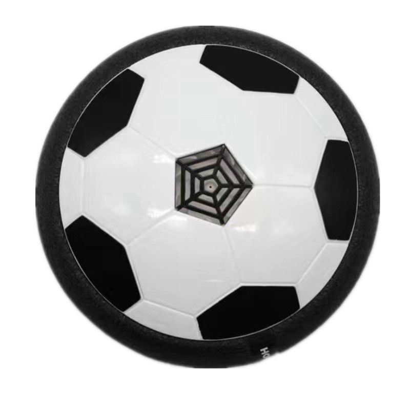 Floating LED Football Toy Airpower Football Disk Circled Football Game Light Toy Flash Ball Toy with Football Door