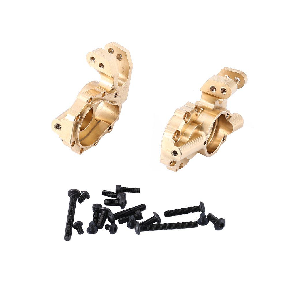 2pcs Car Model Accessories For Traxxas TRX4 Front Axle Copper Steering Cup